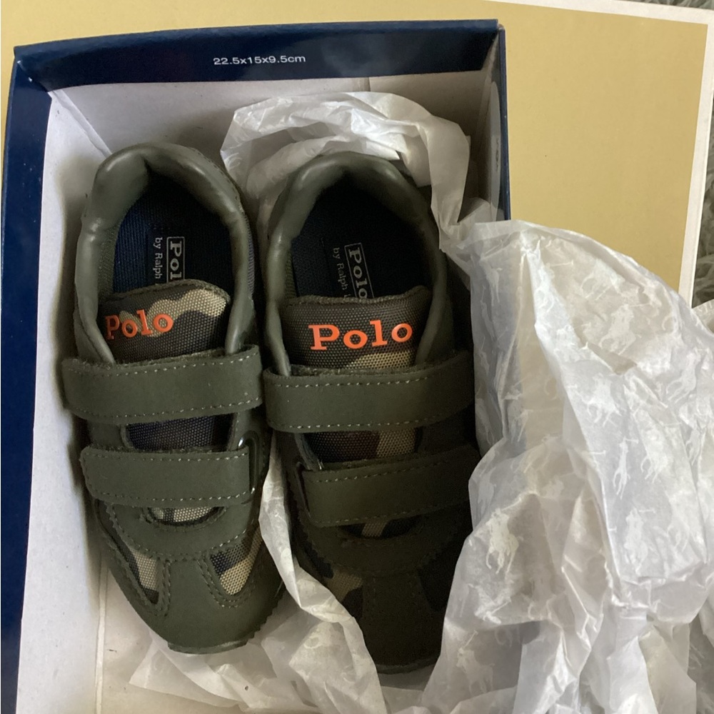 Polo by Ralph Lauren Kids Green Sneakers